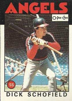 1986 O-Pee-Chee Baseball Cards 311     Dick Schofield